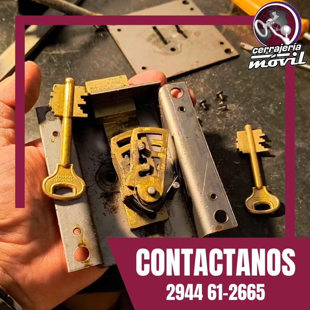 Cerrajería Móvil Contactanos al +54 9 2944 61-2665 las 24 hs.